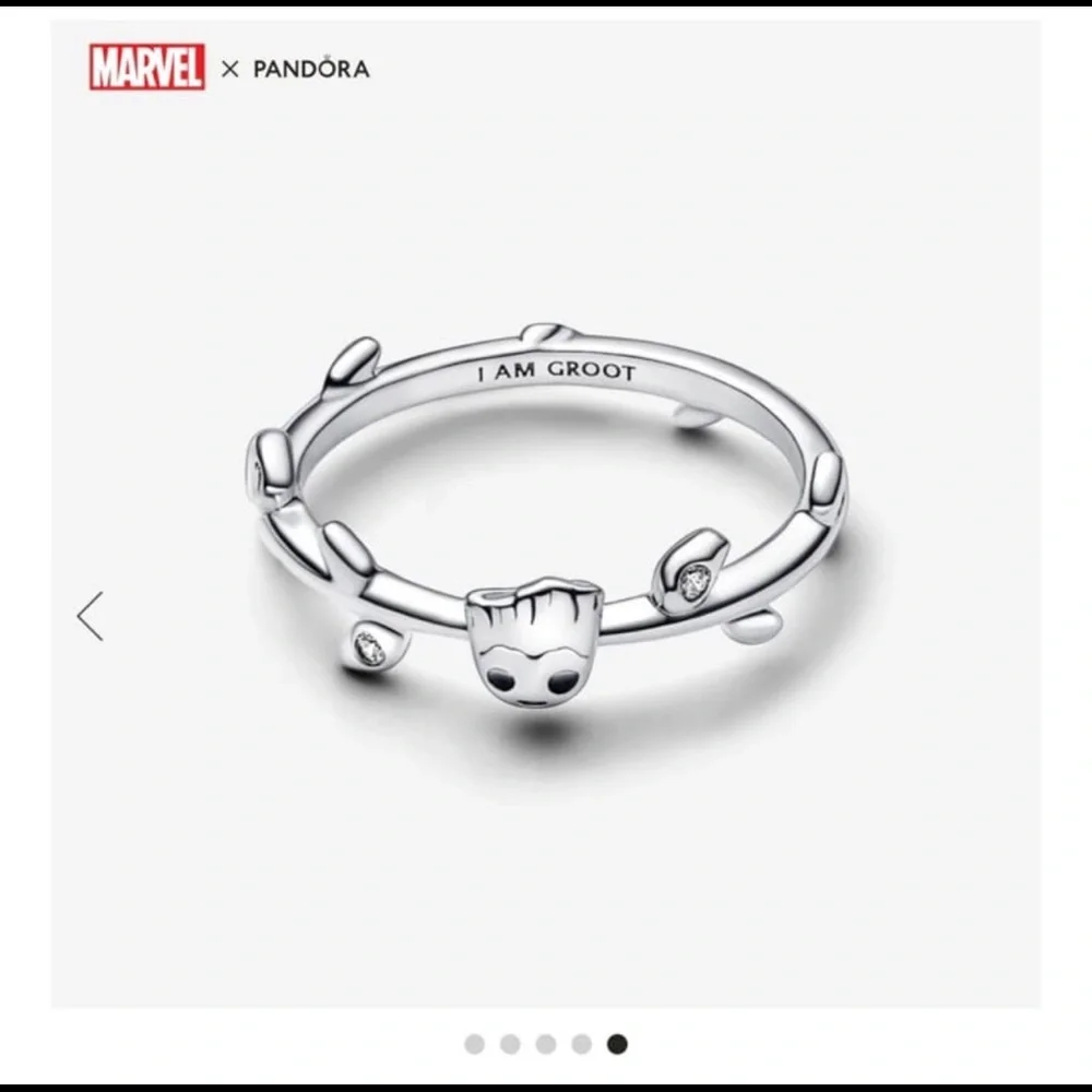 - Marvel Guardians of the Galaxy Groot Leaf Ring size 7.5